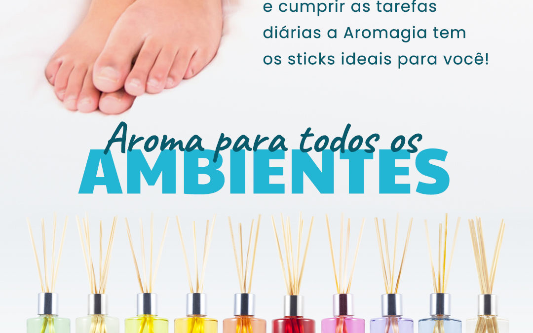 AROMA PARA TODOS OS AMBIENTES