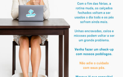 FIM DE FÉRIAS – VOLTE À ROTINA SEM DOR